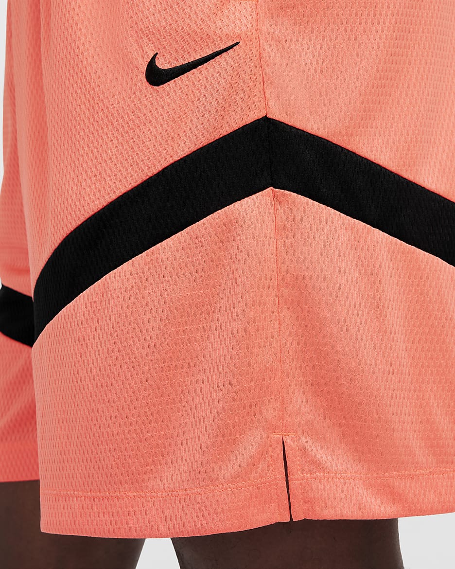 Orange nike fashion basketball shorts